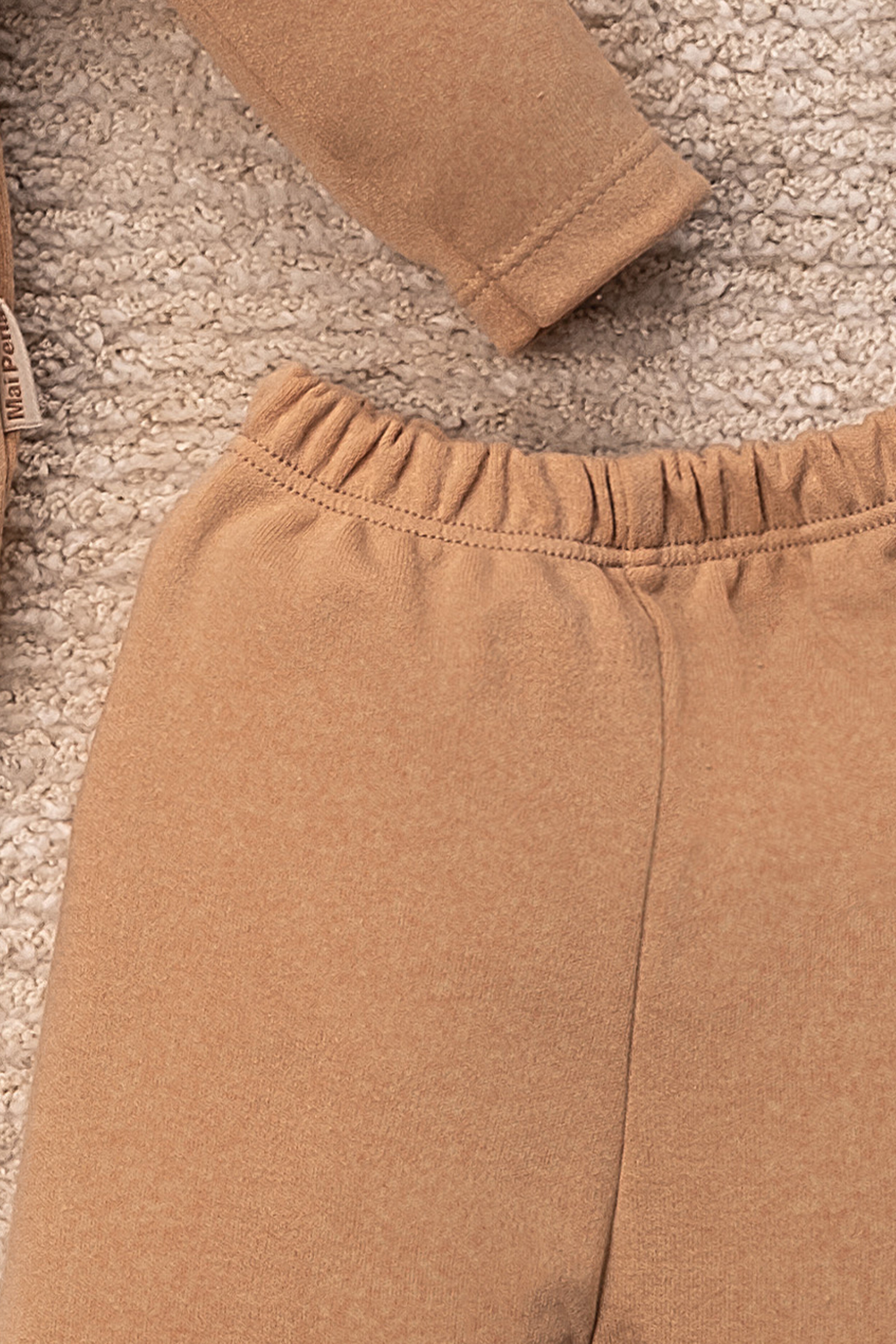 Bebek Takım Geyik Desenli 6 Parça 3'lü Set Bebek Takımı 0-9 Aylık