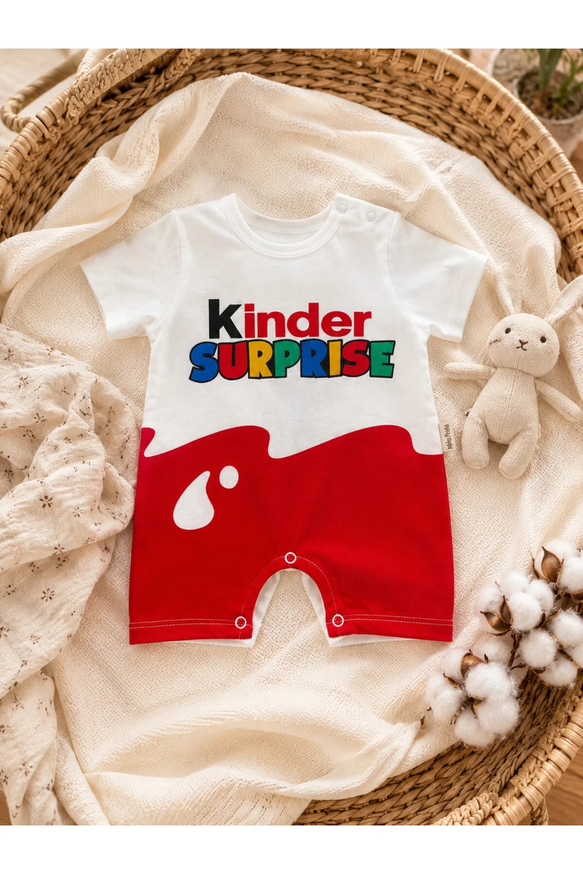 Kinder Sürpriz Kısa Kollu Tulum Takım