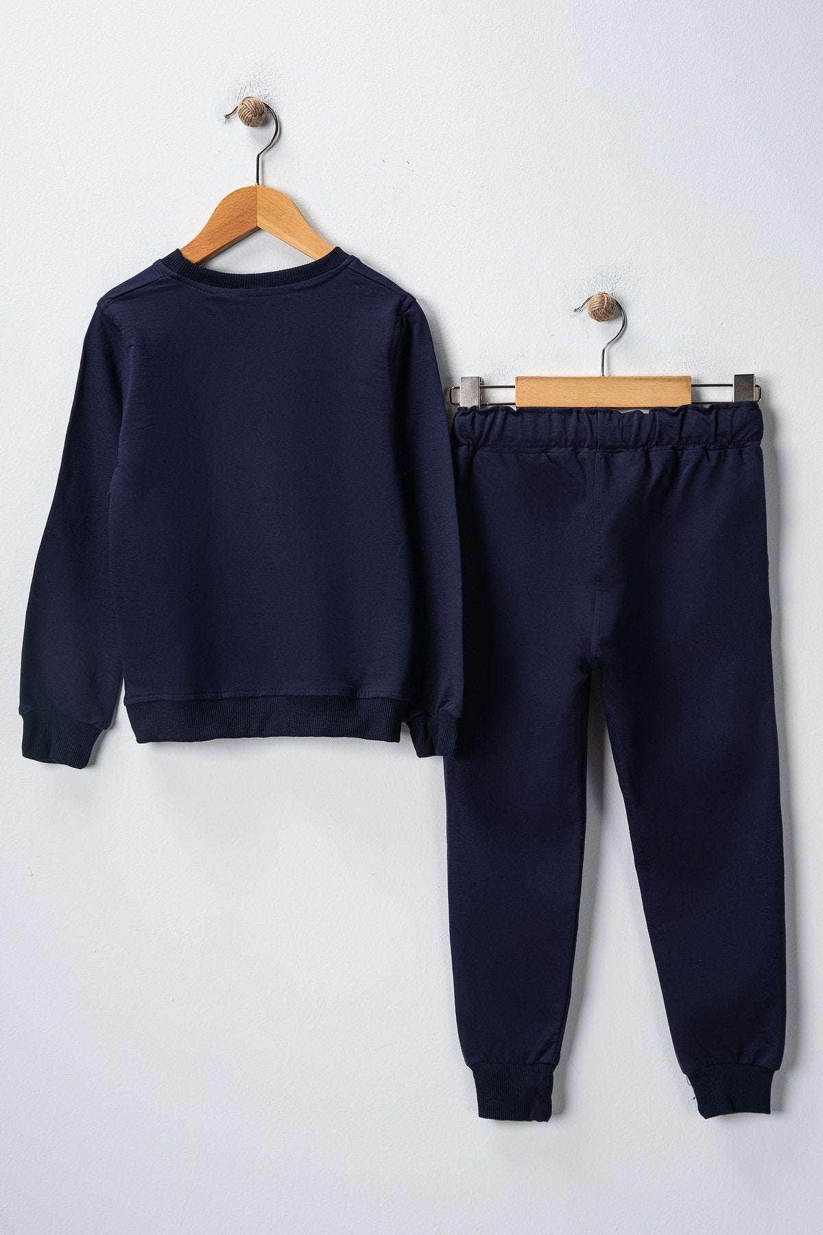 Düz Organik  Sweatshirt Takım 5-13 Yaş Çocuk Giyim