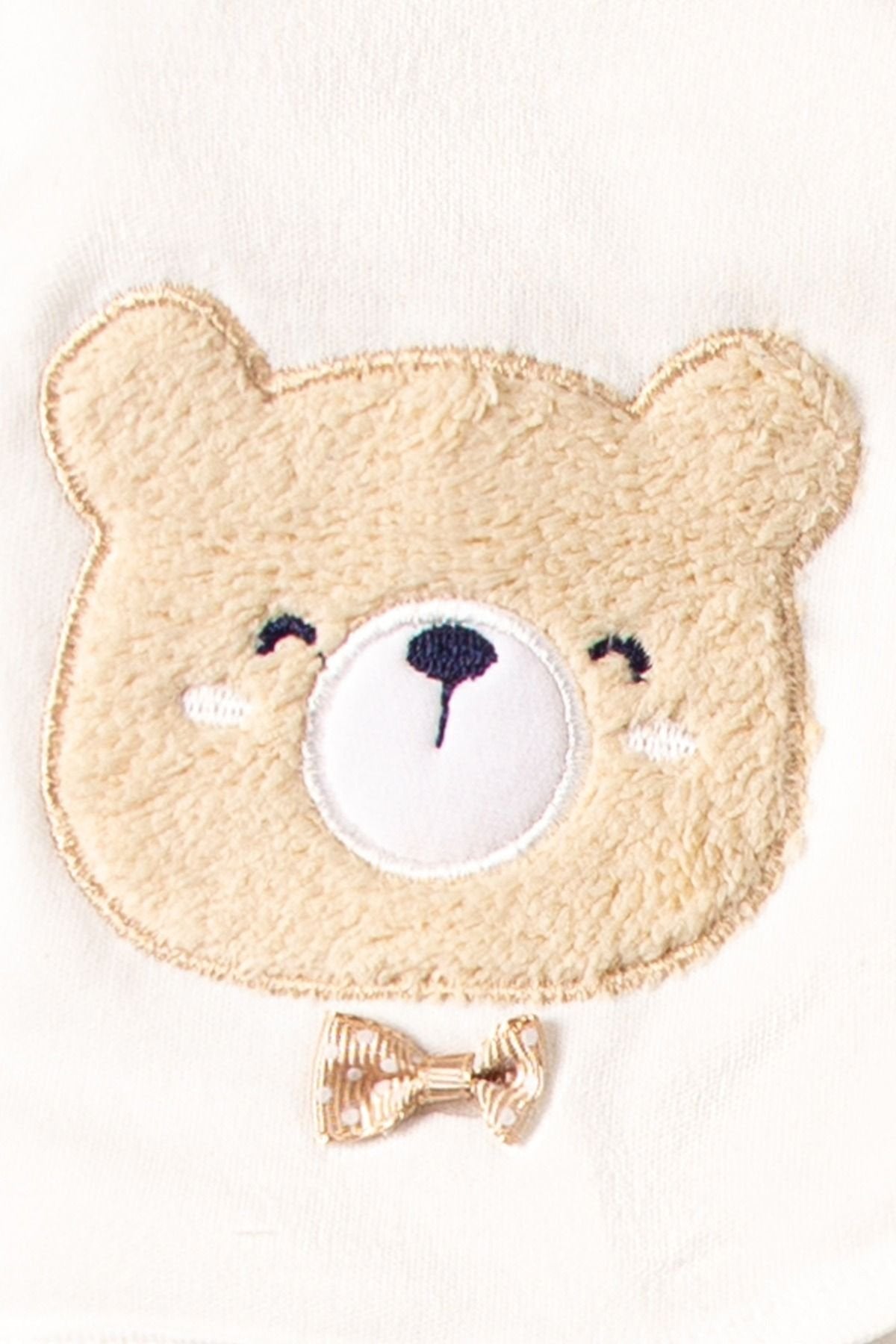 Fiyonklu Ayı Lüx Organik Yeni Doğan Hastane Çıkışı Kutulu Zıbın Seti