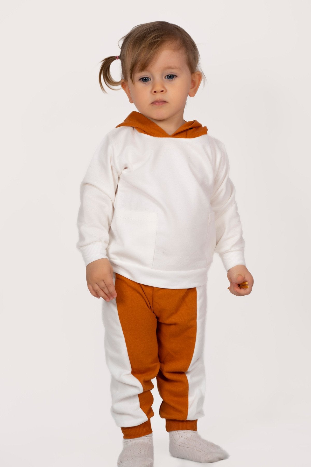 Bear Desenli 2'li Bebek Takım