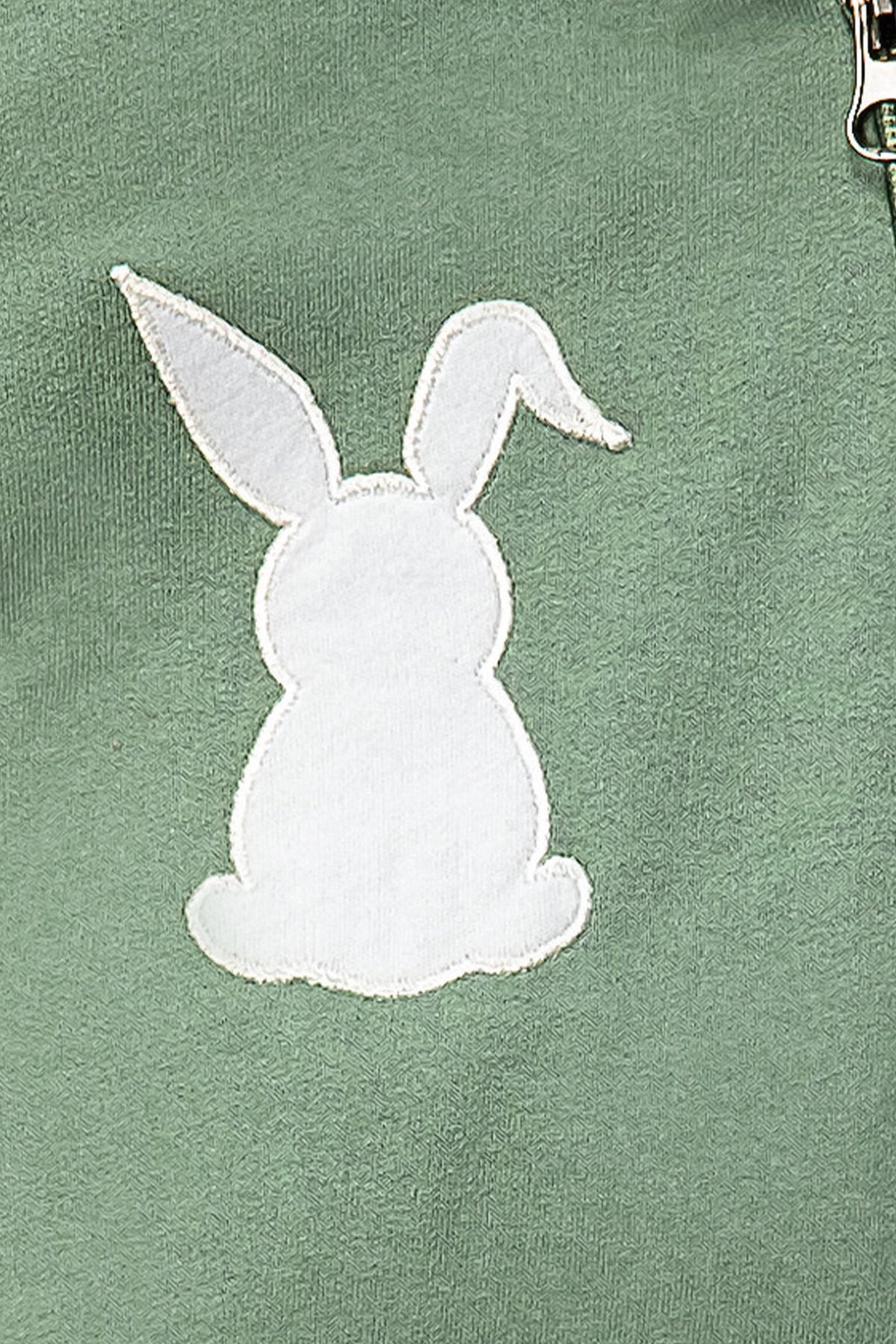 Tavşan Nakışlı  Kulaklı  Tulum