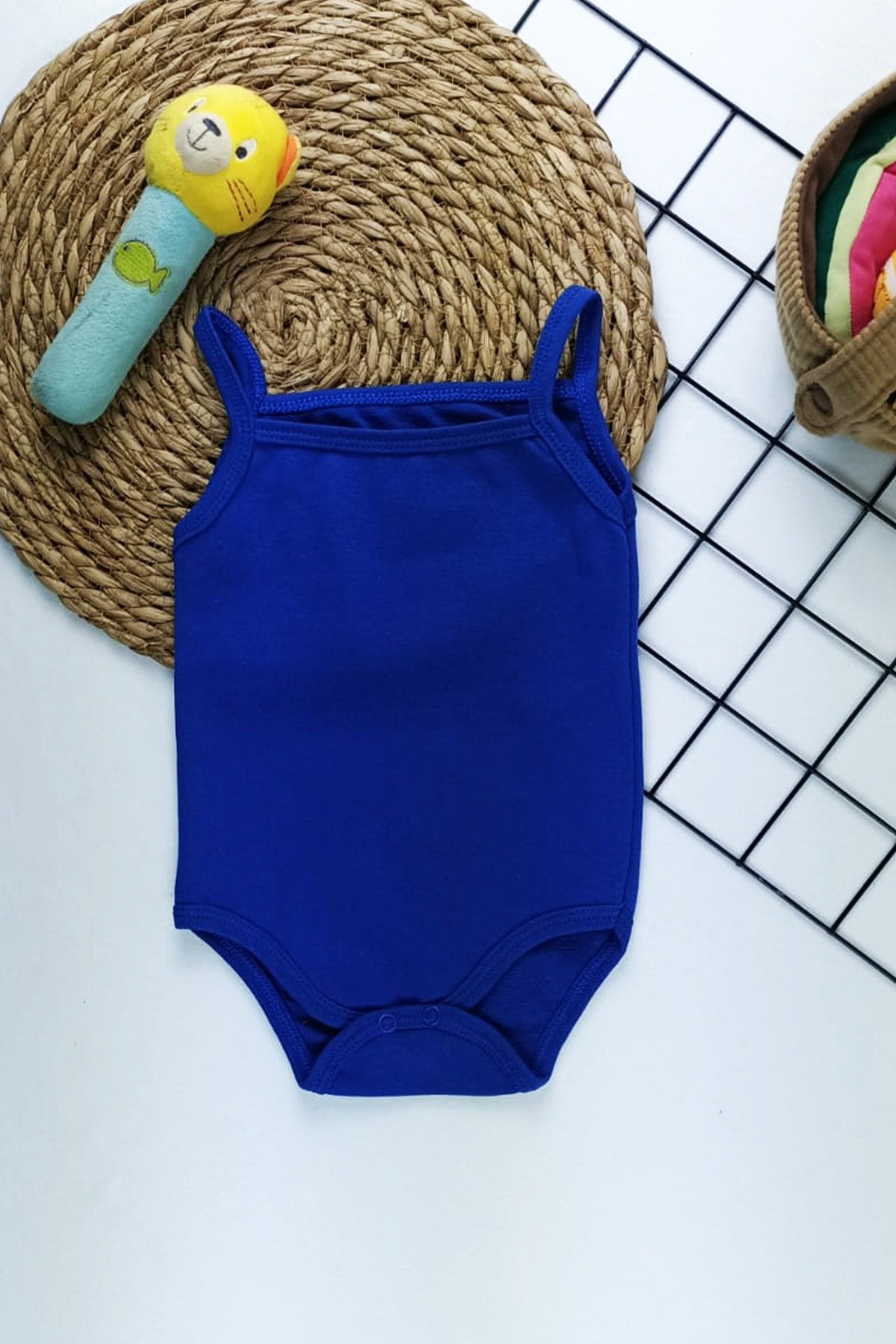 Kız Bebek Ip Askılı Body Zıbın