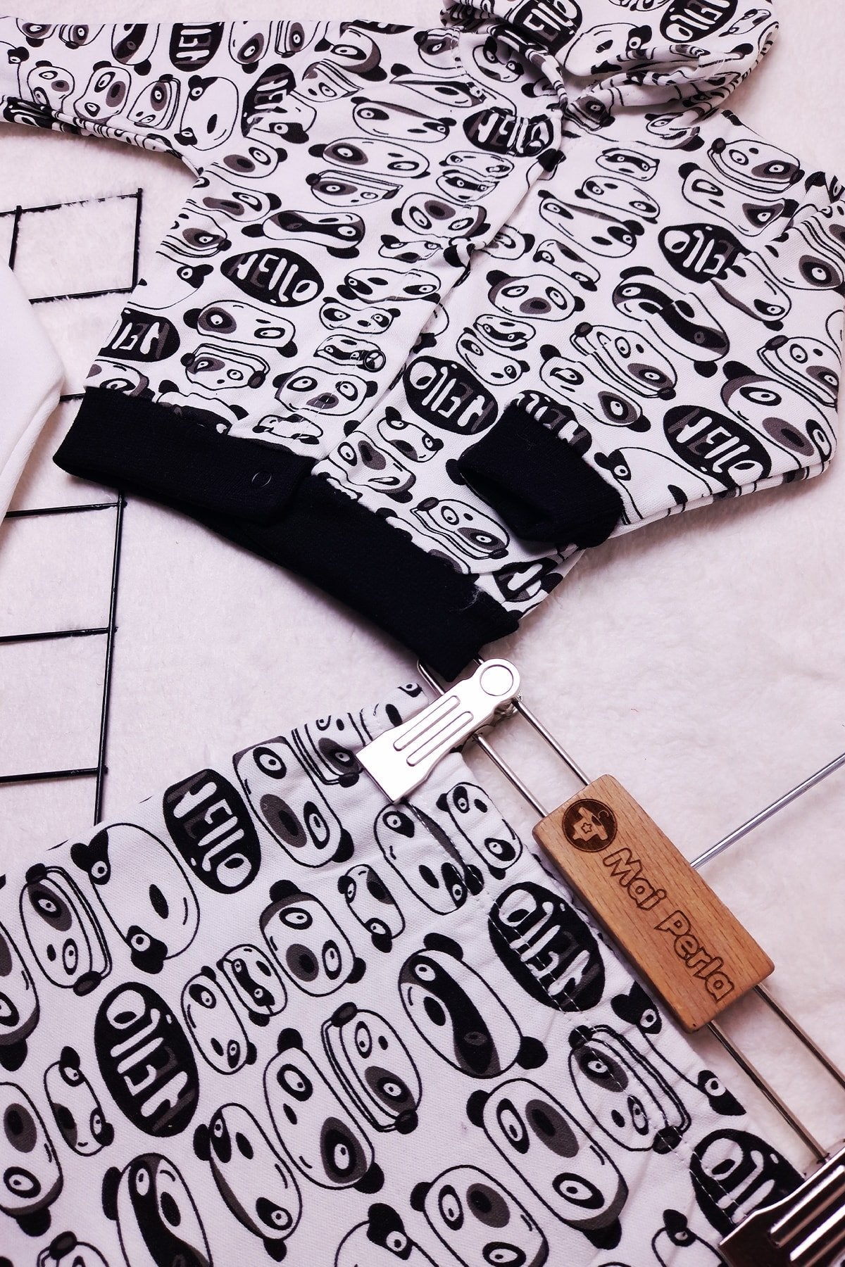 Uğur Böceği Desenli 3'lü Unisex Bebek Takım