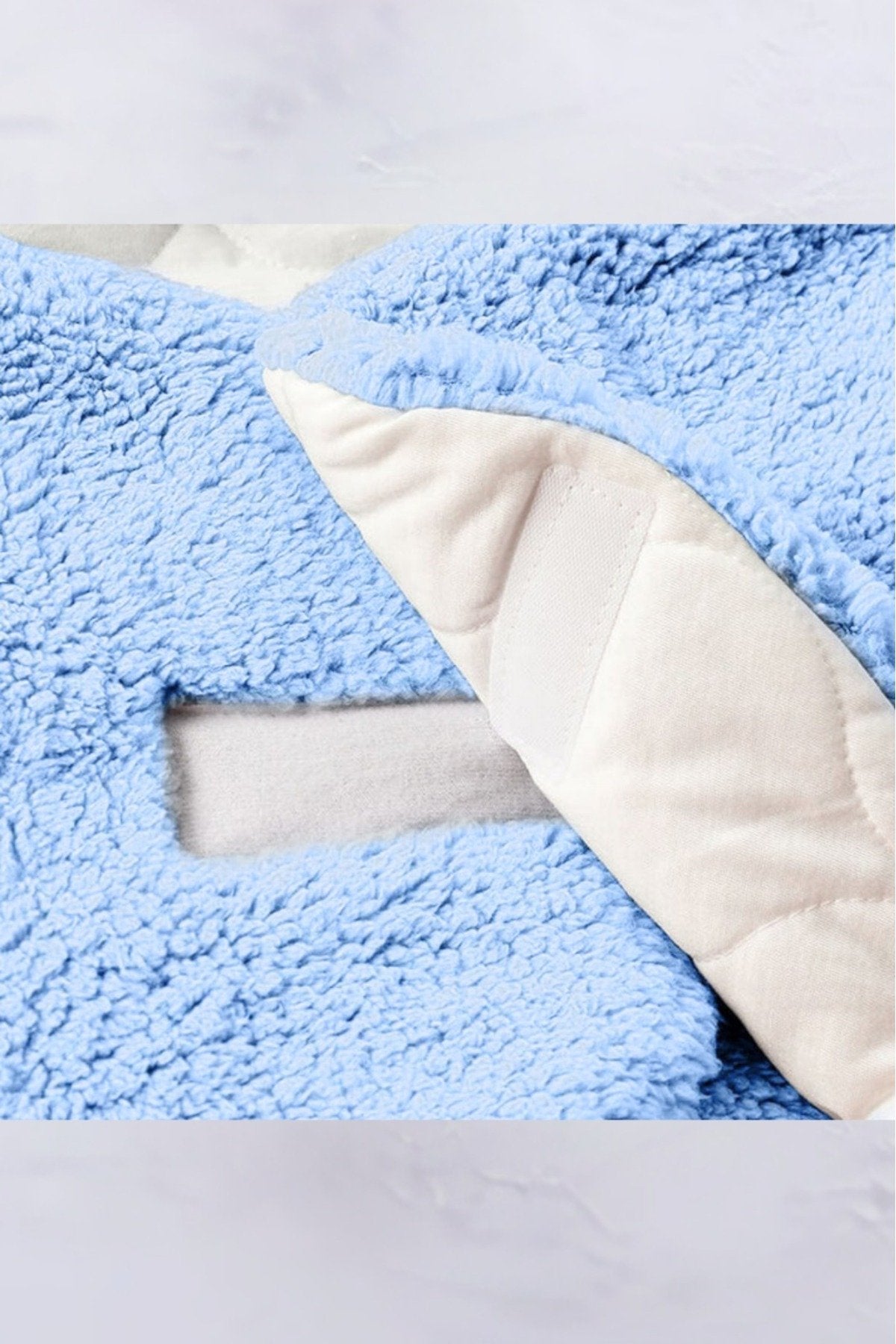 0 - 12 Ay Kulaklı Welsoft Dış Kundak Bebek Battaniye