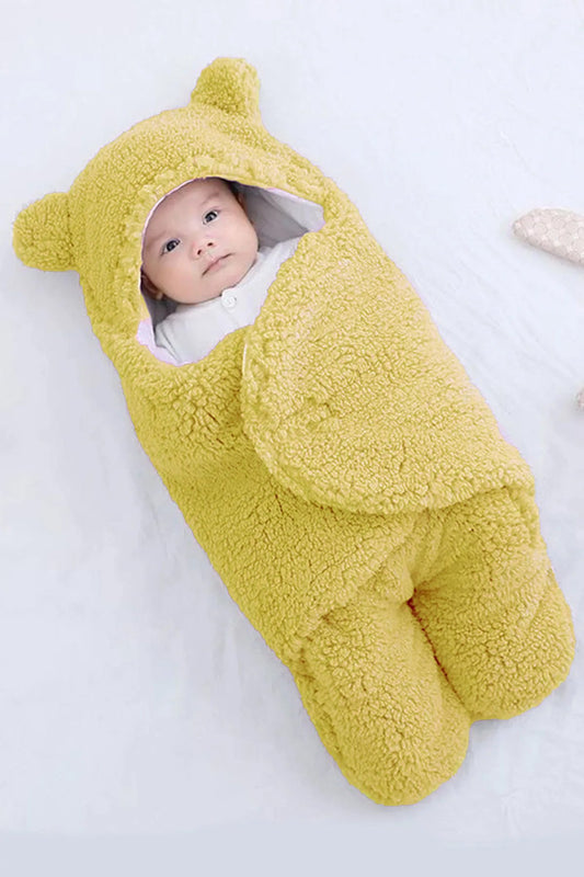 0 - 12 Ay Kulaklı Welsoft Dış Kundak Bebek Battaniye