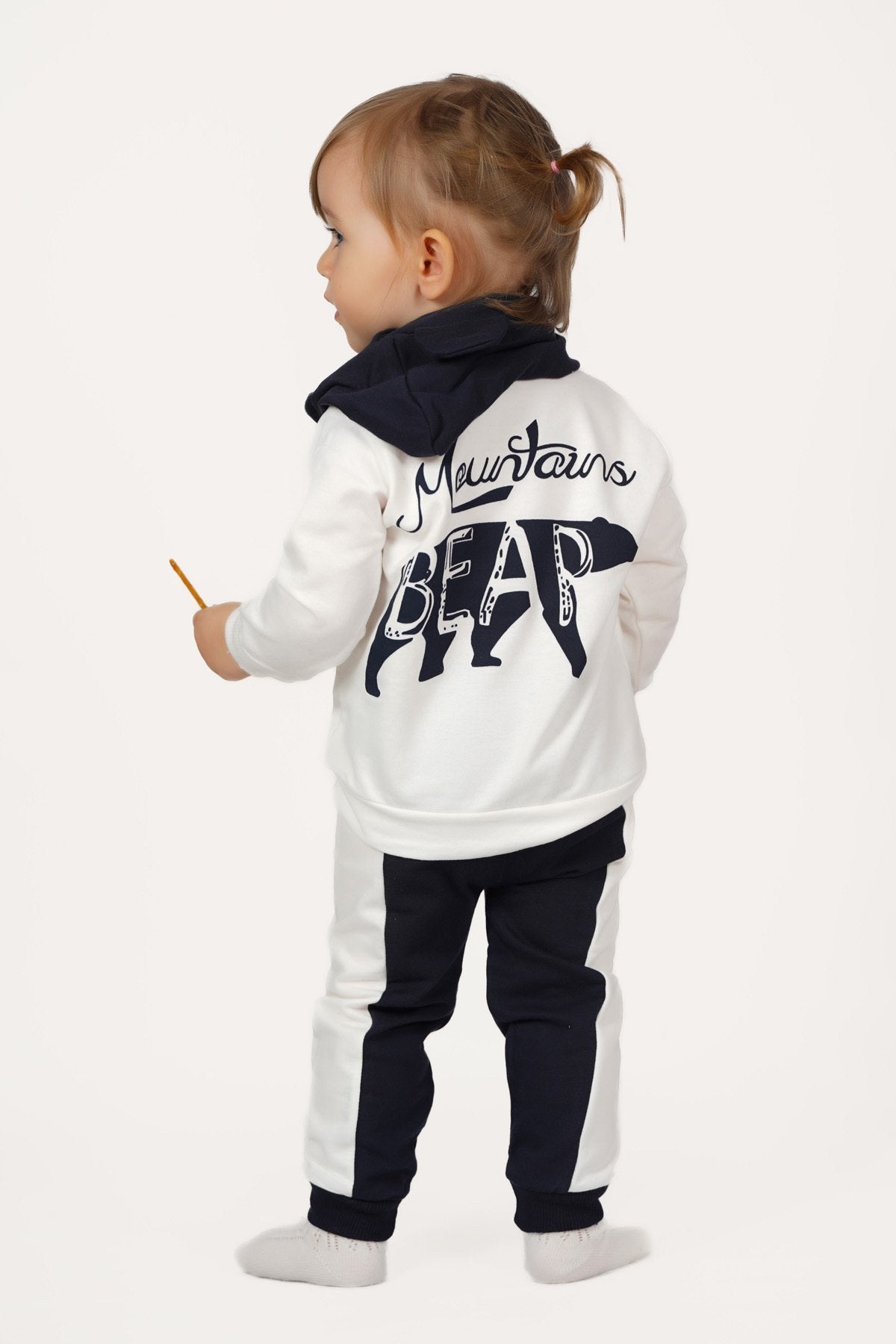 Bear Desenli 2'li Bebek Takım