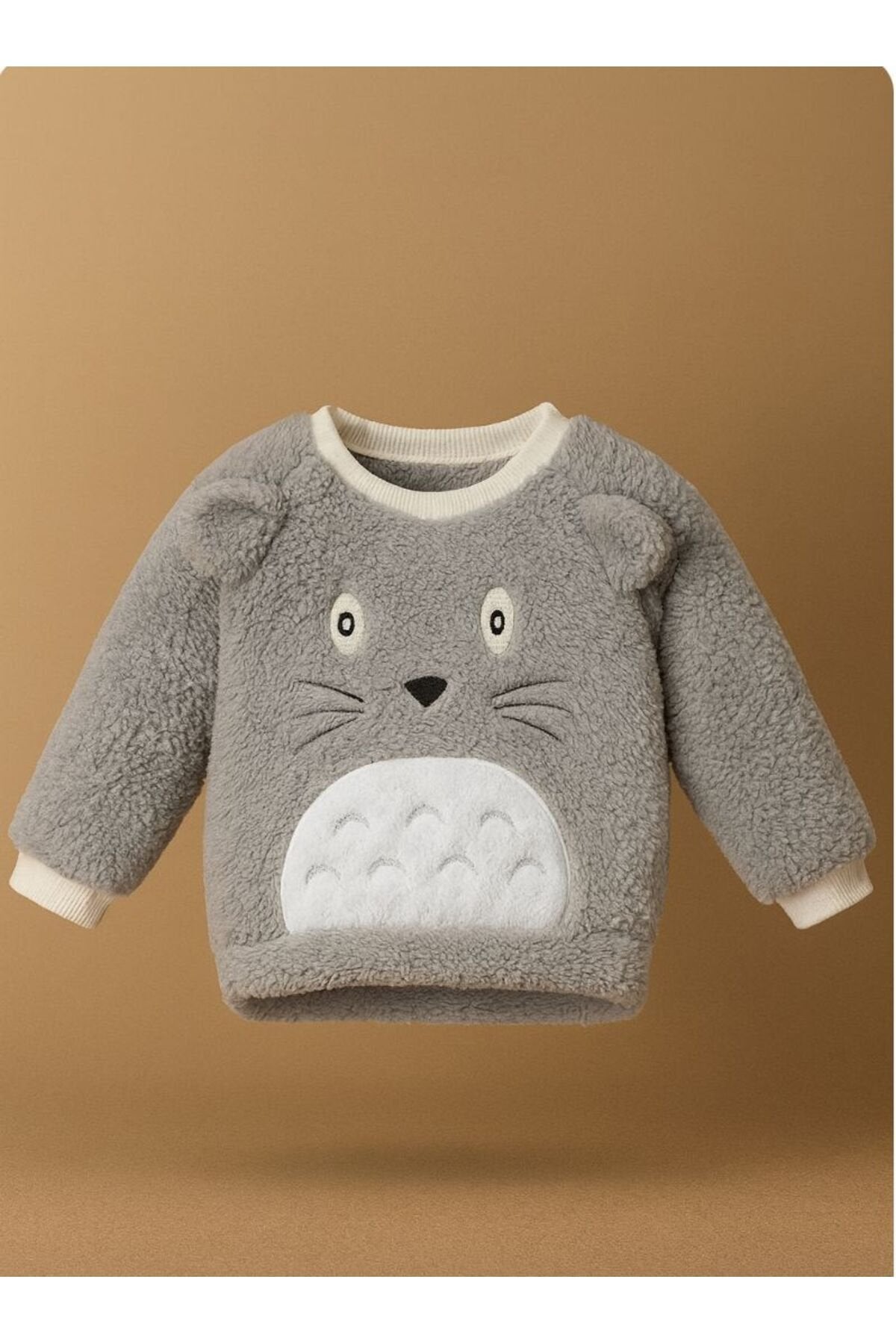 Panda Nakışlı Welsoft Peluş 3'lü Bebek Takım