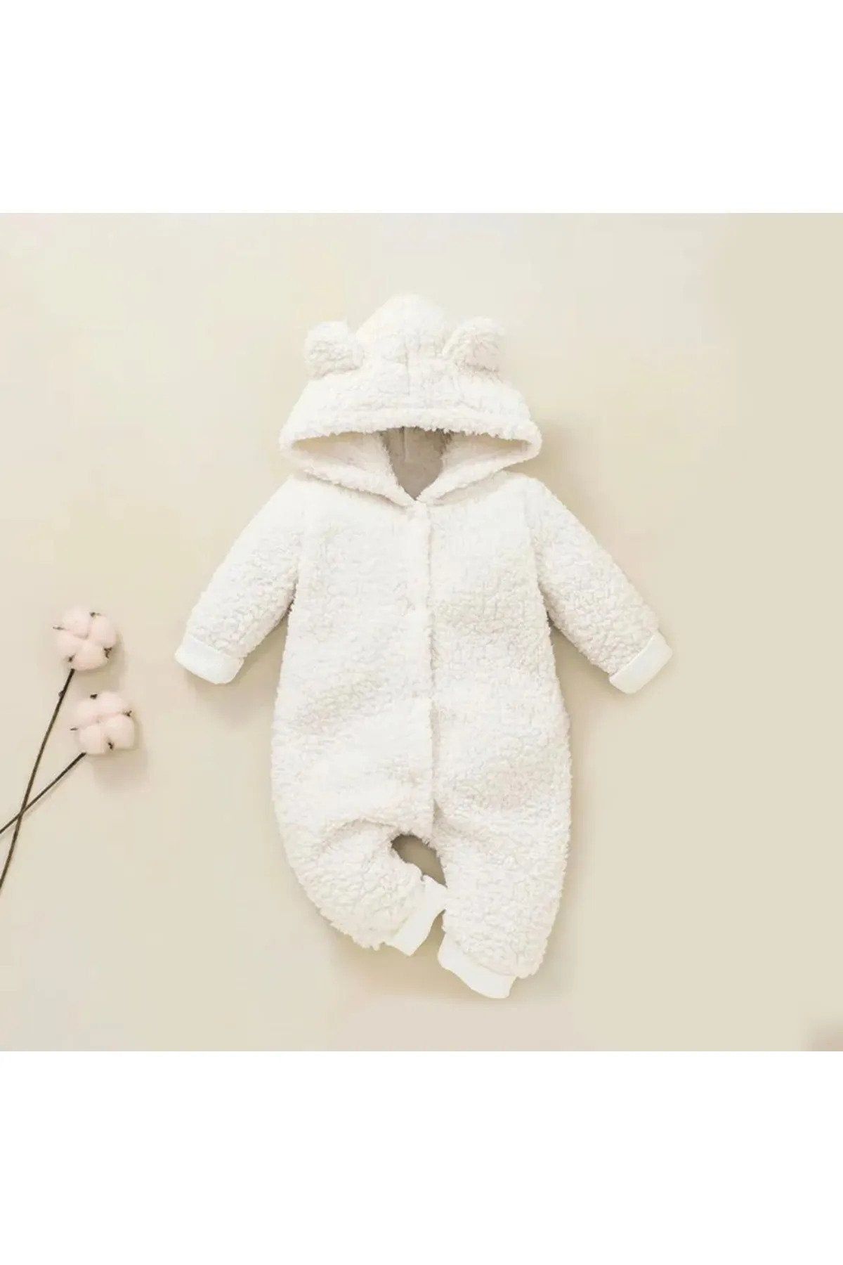 Kuzu Peluş Tulum Bebek Takım