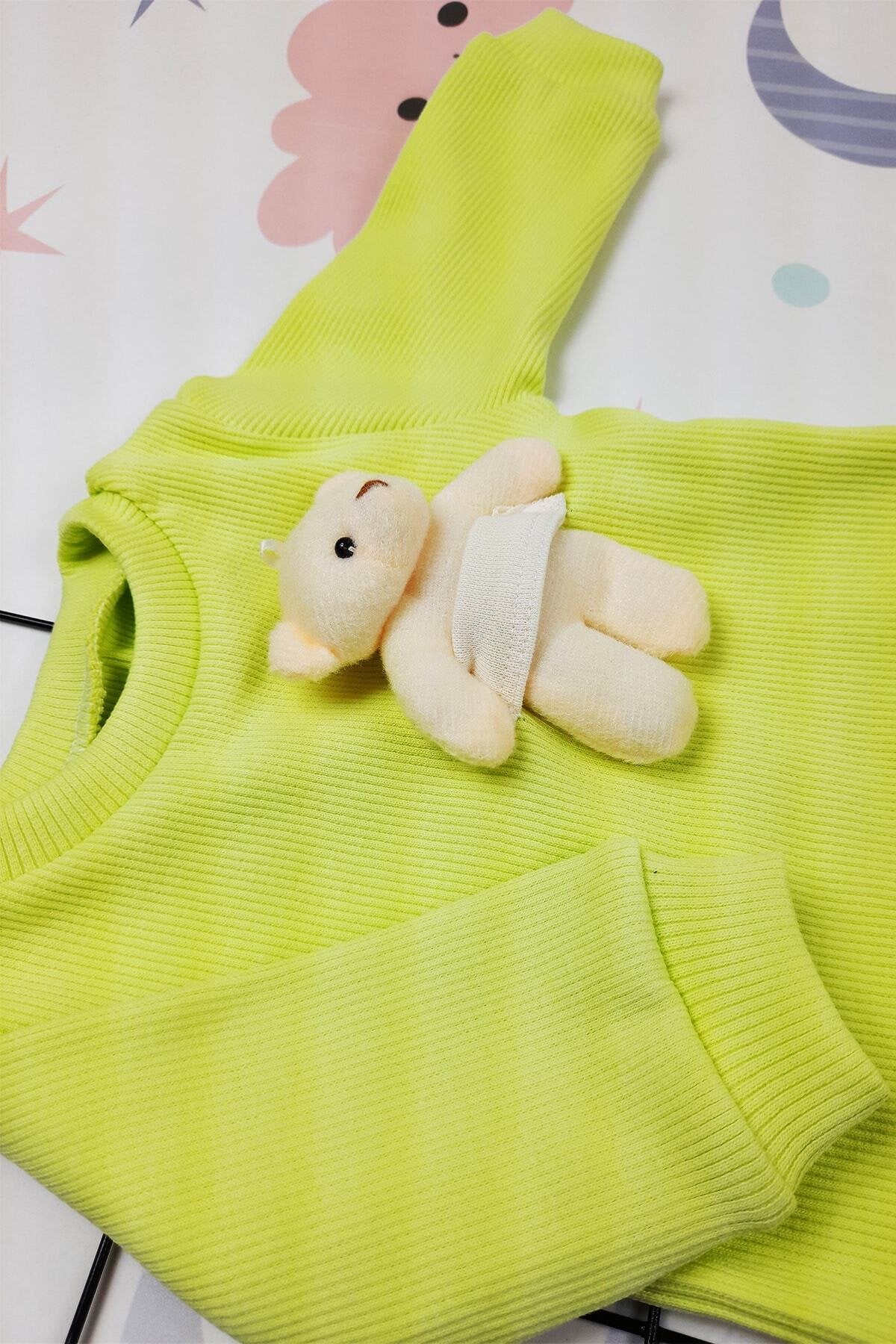 Oyuncaklı 2'li Sarı Toy Takım