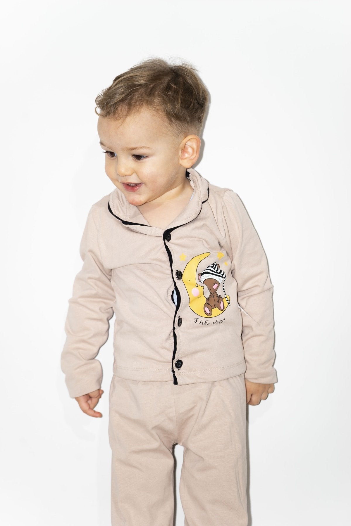 I Like Sleep Baskılı 2'li Çocuk Pijama Takım