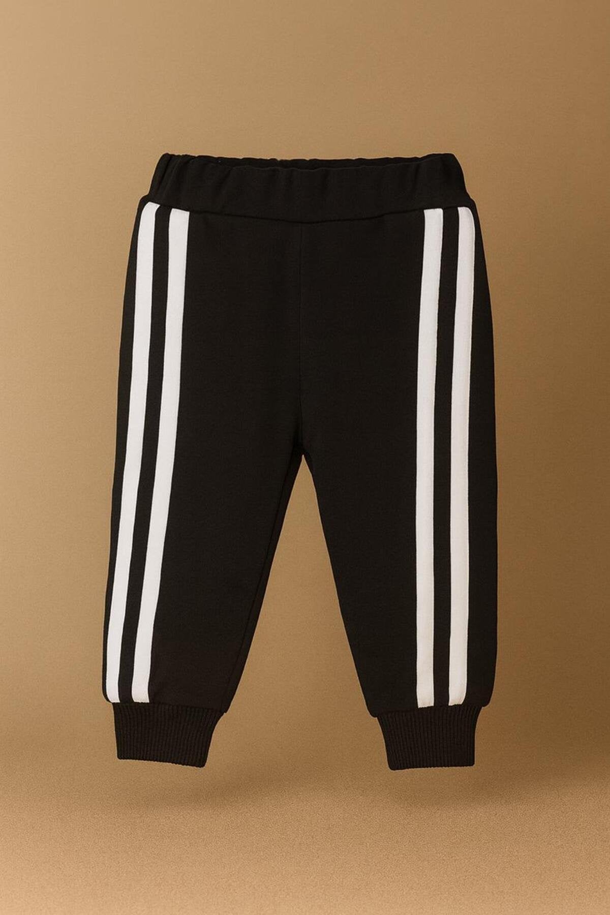 Erkek Bebek Takım Batman Desenli Uzun Kollu Pamuklu Fermuarlı Kapşonlu Bebek Takım 6-24 Ay