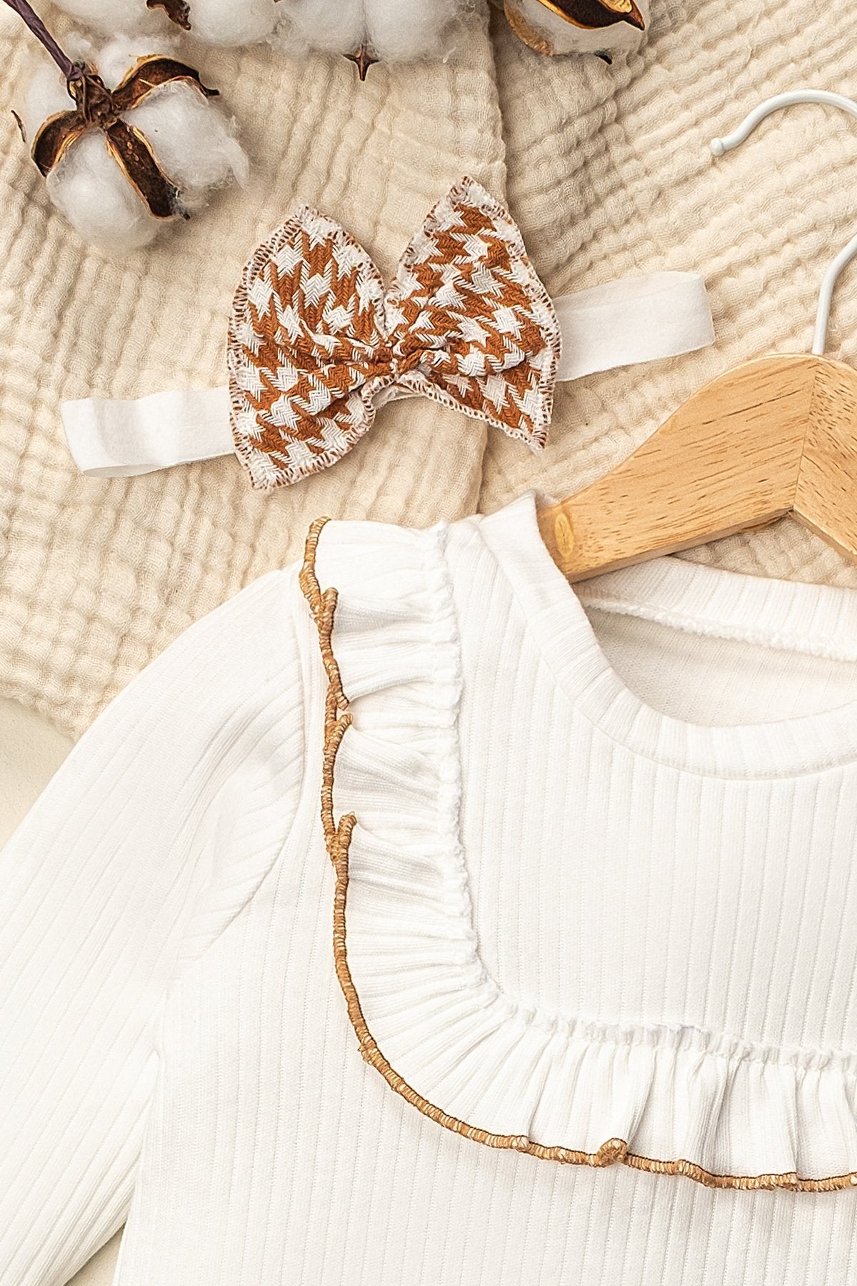 Çocuk Kız Elbise Fiyonklu Kazayağı Etek Badi Takım 1-4 Yaş