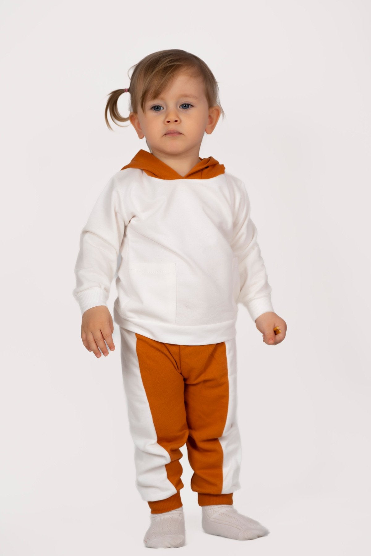 Bear Desenli 2'li Bebek Takım