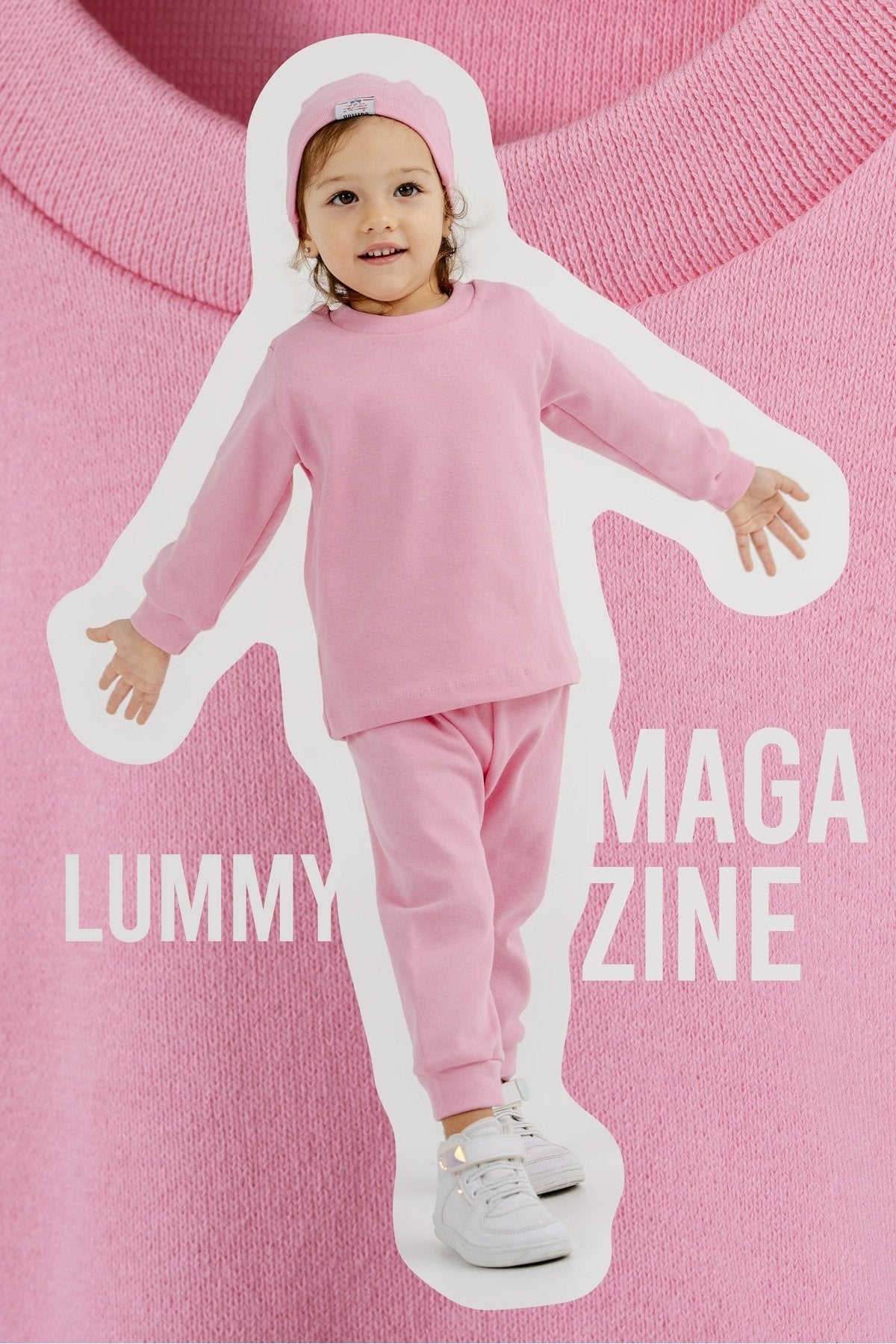 Pamuklu Düz Renk Bereli 3'li Bebek Takım