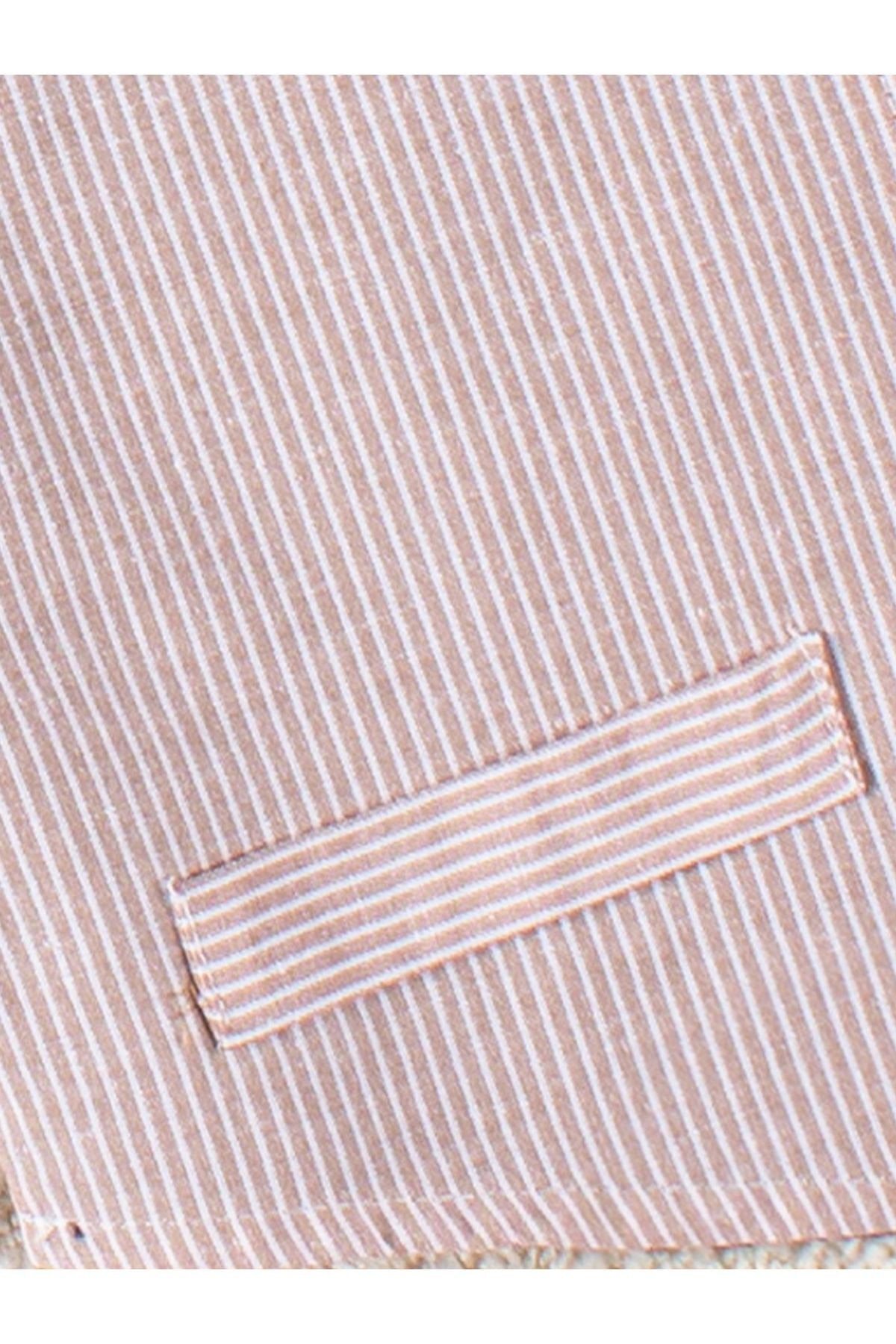 4 Parça Yelekli Gömlekli Erkek Çocuk Takım Elbise Özel Gün Kıyafeti