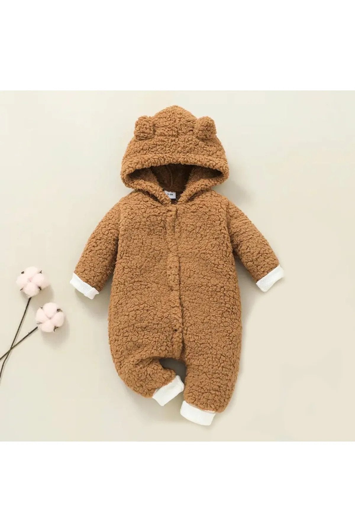 Kuzu Peluş Tulum Bebek Takım