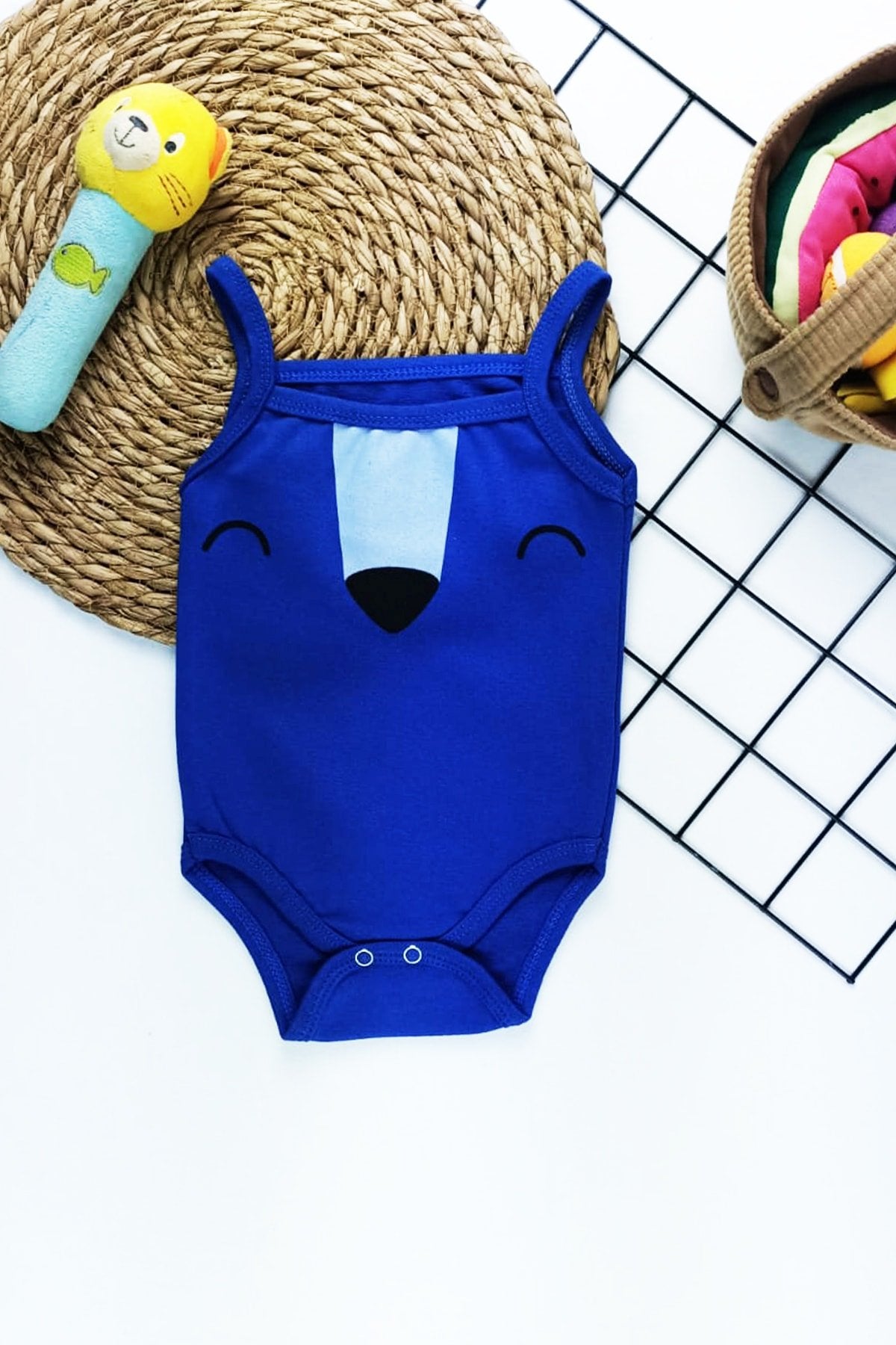 Kız Bebek Ip Askılı Body Zıbın