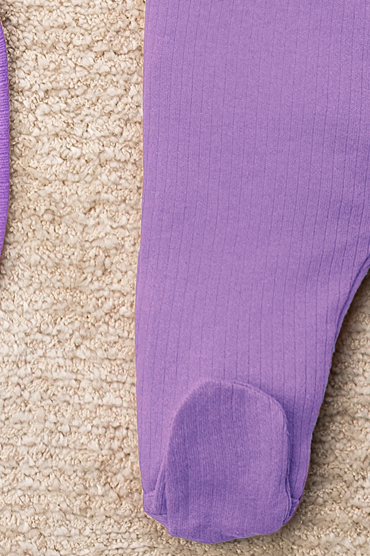 Düz Renk Organik Pamuk Kutulu 5 Parça Hastane Çıkış Seti