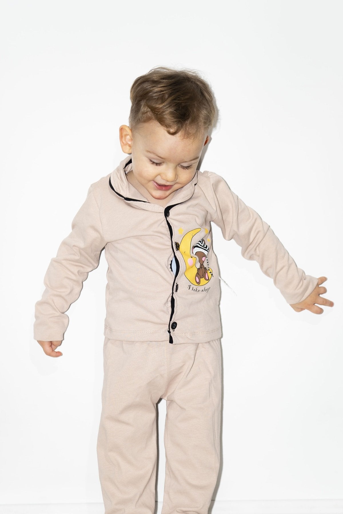 I Like Sleep Baskılı 2'li Çocuk Pijama Takım