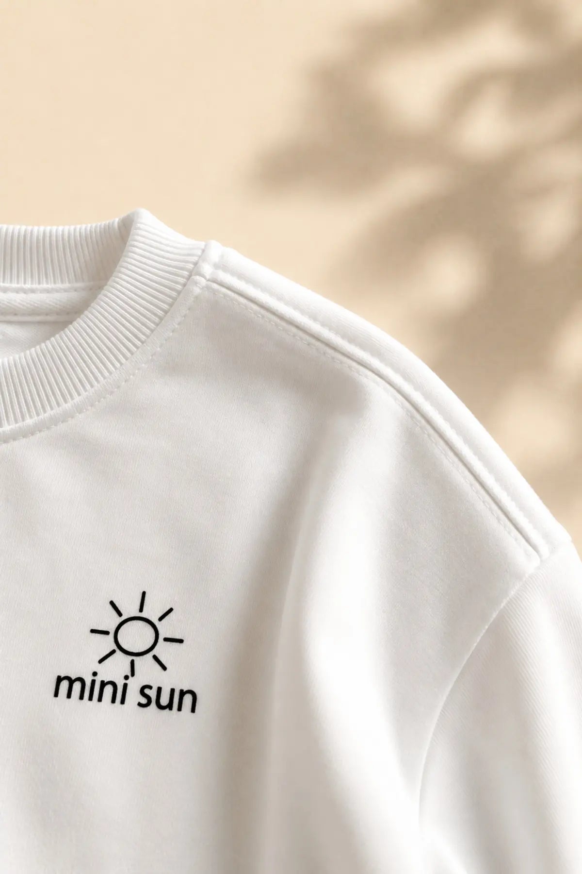 Unisex Çocuk Mini Sun Baskılı Oversize Tişört Şort Yazlık Takım 1-5 Yaş